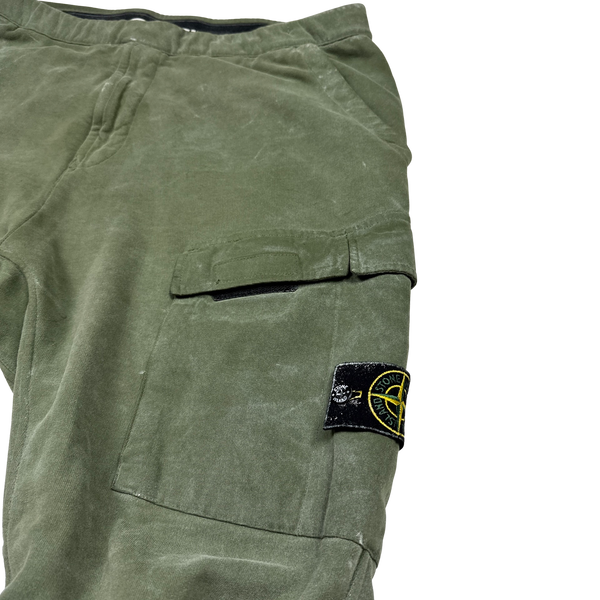Stone Island Olive Green Frost Cargo Joggers - XL