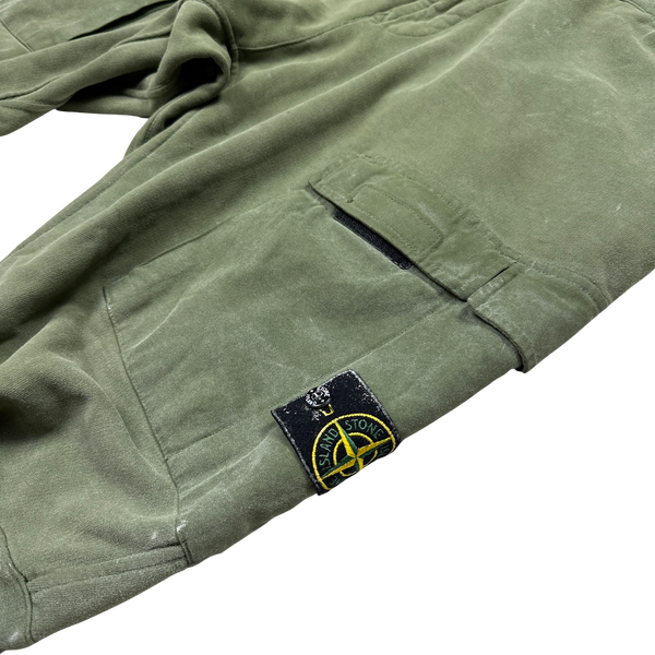 Stone Island Olive Green Frost Cargo Joggers - XL