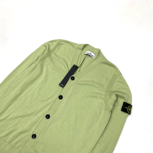 Stone Island Pistachio Cardigan Jumper