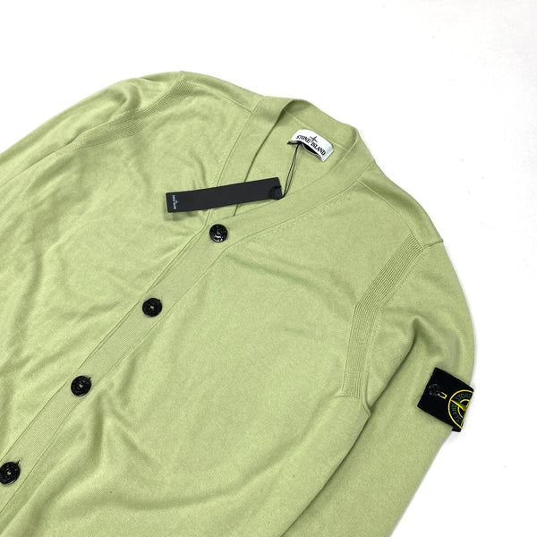 Stone Island Pistachio Cardigan Jumper