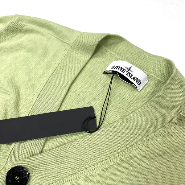 Stone Island Pistachio Cardigan Jumper