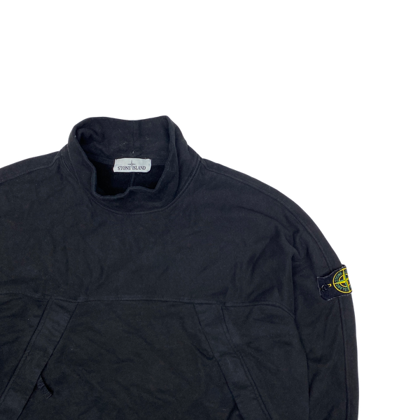 Stone Island 2019 Black Cotton Smock Jumper