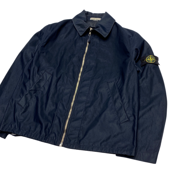 Stone Island Vintage 2000 Navy Harrington Jacket