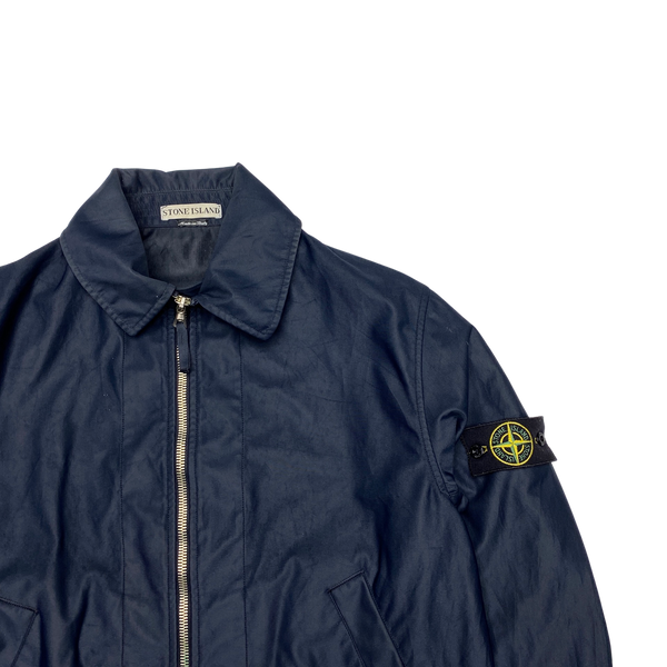 Stone Island Vintage 2000 Navy Harrington Jacket