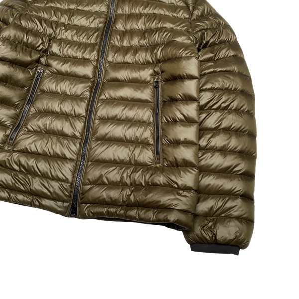CP Company Khaki D D Shell Goggle Jacket