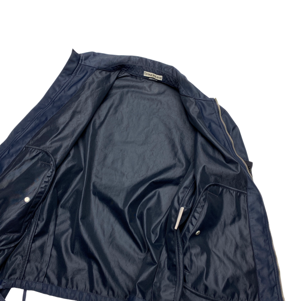 Stone Island Vintage 2000 Navy Harrington Jacket