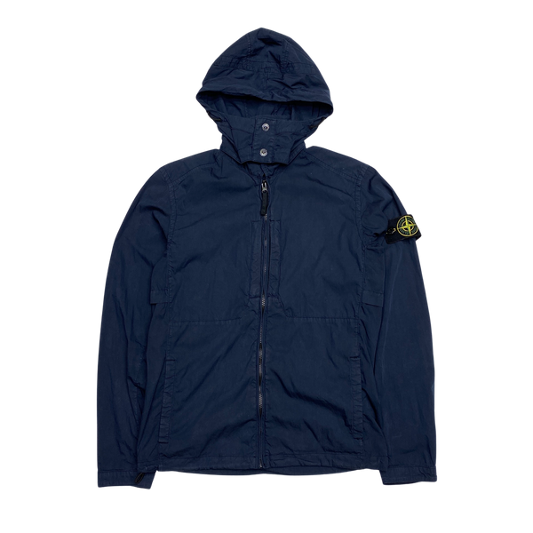 Stone Island Navy Tela Nylon Poplin Jacket
