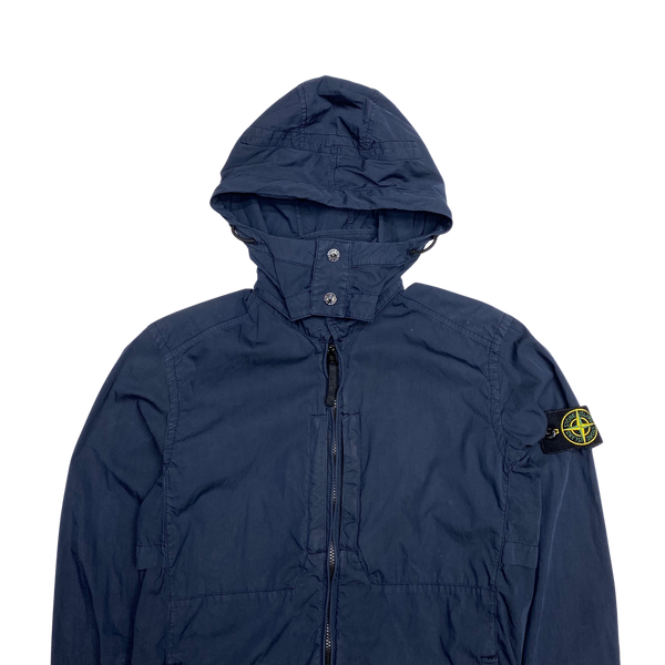 Stone Island Navy Tela Nylon Poplin Jacket
