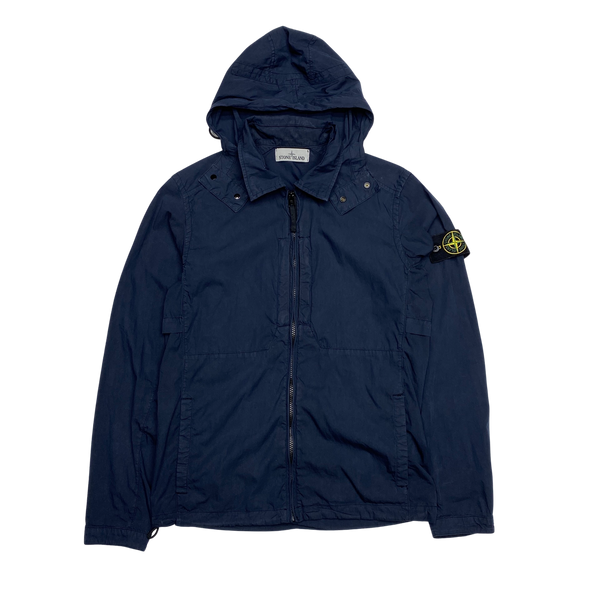 Stone Island Navy Tela Nylon Poplin Jacket