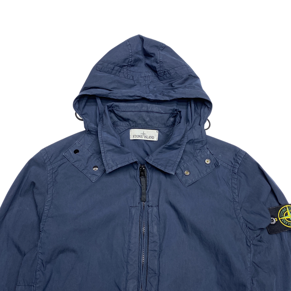 Stone Island Navy Tela Nylon Poplin Jacket
