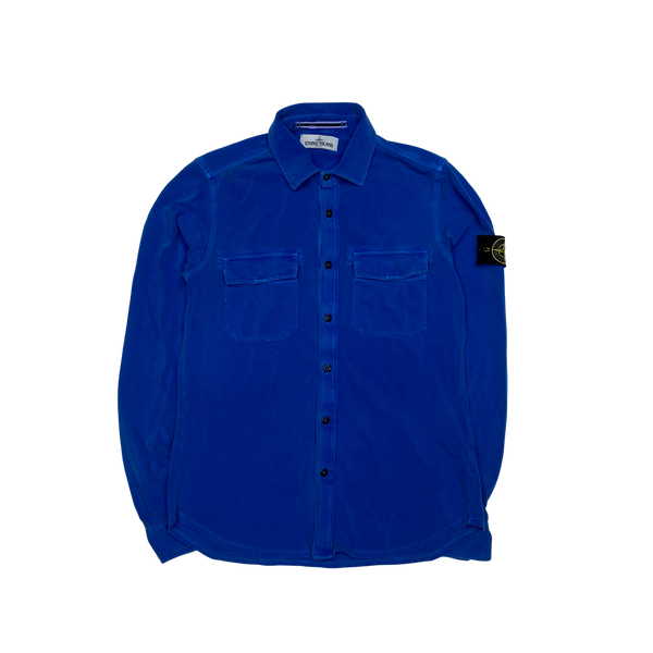 Stone Island 2013 Blue Cotton Shirt