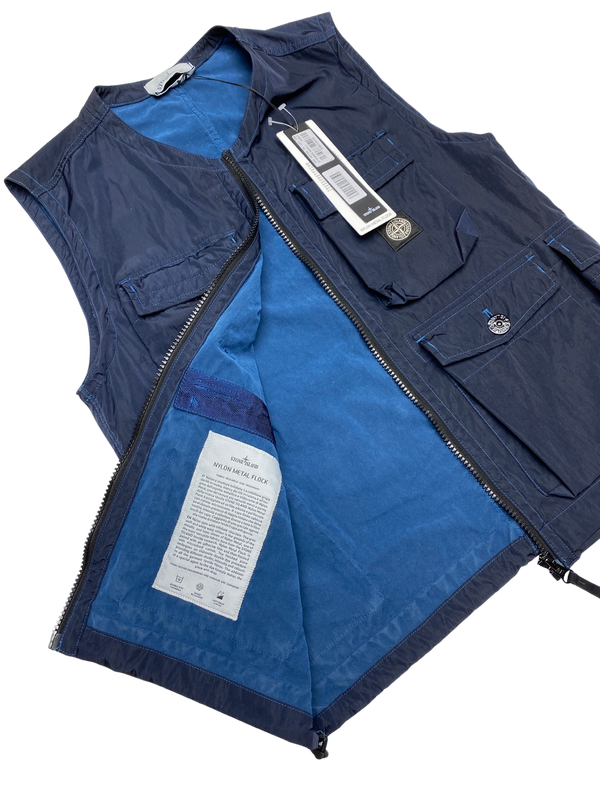 Stone Island 2017 Nylon Metal Flock Multipocket Vest