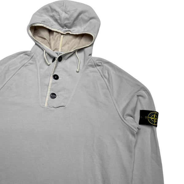 Stone Island Grey 2007 Nylon Blend Hoodie
