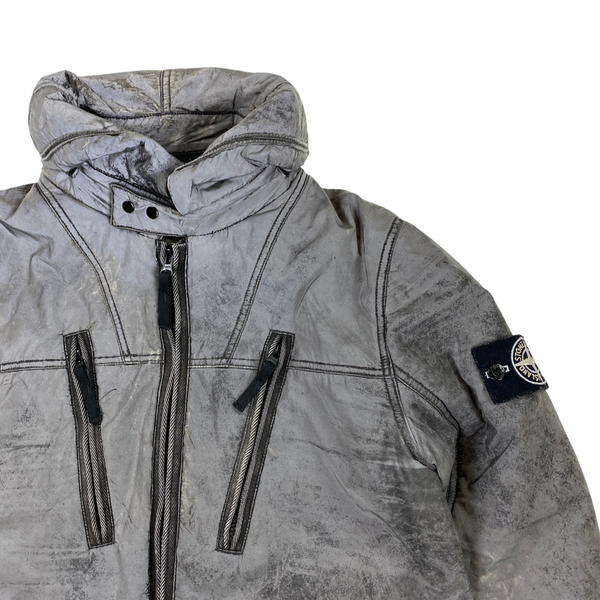 Stone Island Liquid Reflective 2011 Fleece Lined Jacket