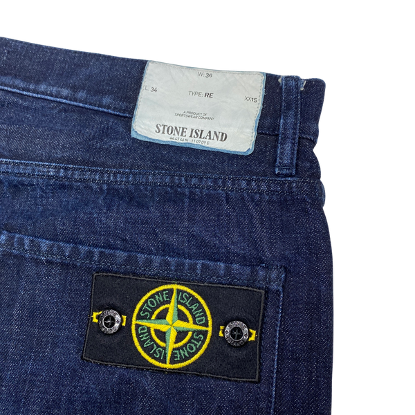 Stone Island 2010 Dark Wash Regular Fit Jeans
