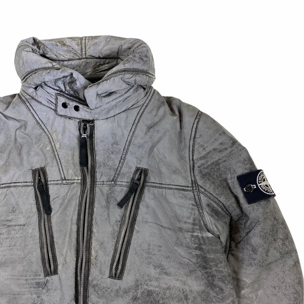 Stone Island Liquid Reflective 2011 Fleece Lined Jacket