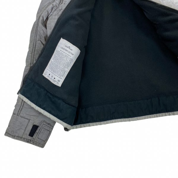 CP Company Khaki D Down Goggle Puffer Jacket