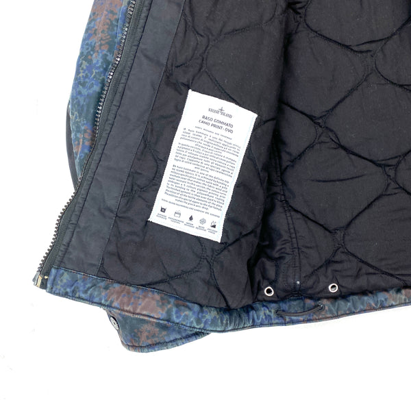 Stone Island Raso Gommato Camo Print OVD Jacket