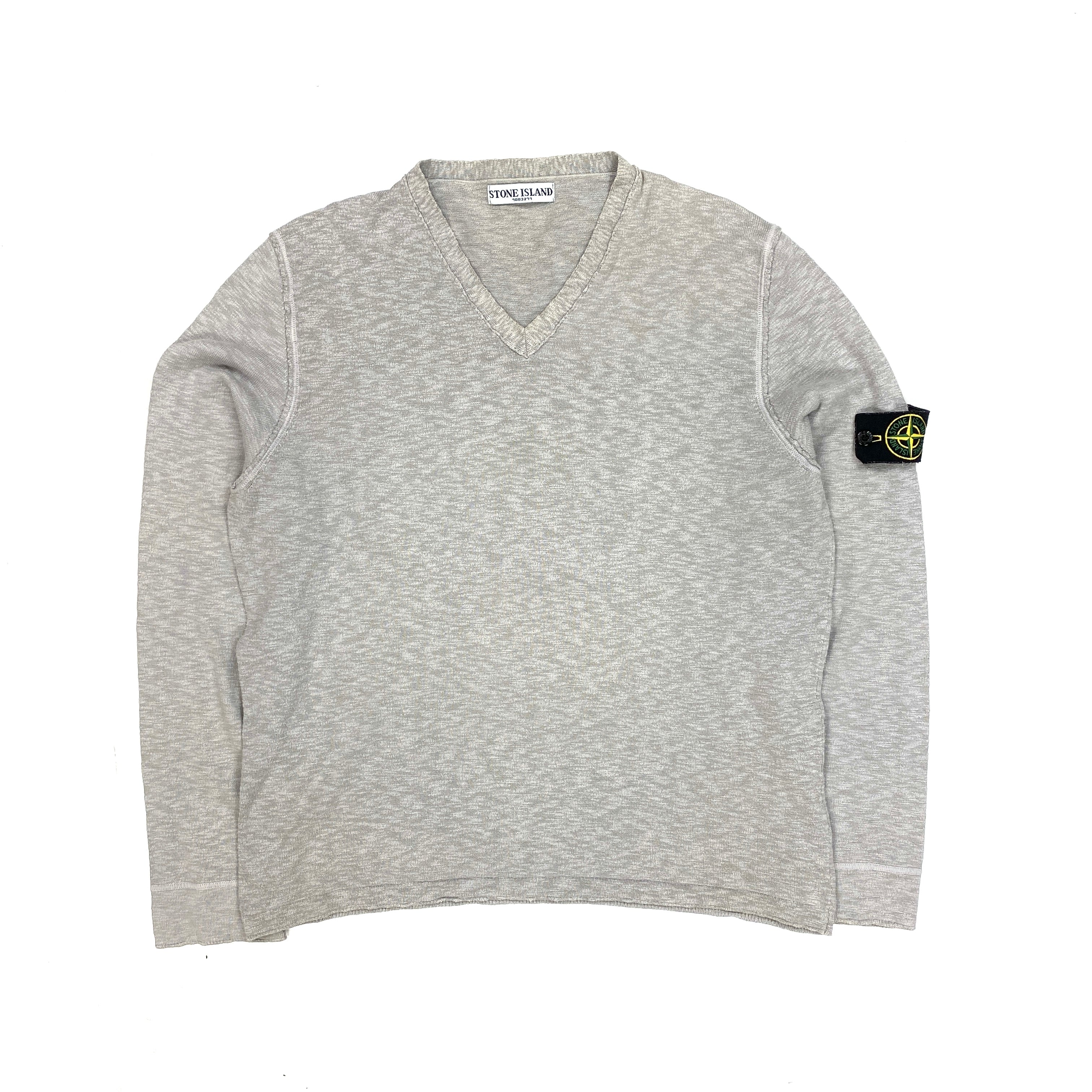 Stone Island V Neck Jumper, $238 | farfetch.com | Lookastic