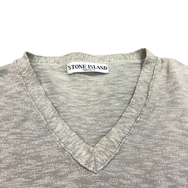 Stone Island V Neck Jumper