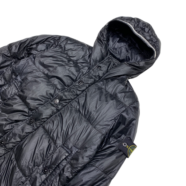 Stone Island 2013 Black Garment Dyed Puffer Jacket