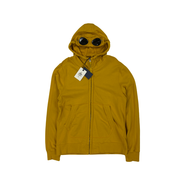 CP Company Mustard Yellow Goggle Hoodie