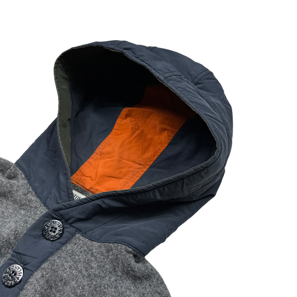 Stone Island 2011 Wool Hoodie Pullover - XL