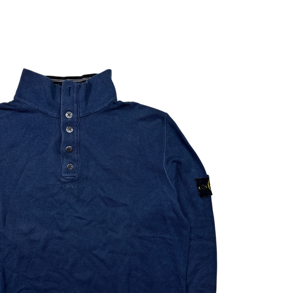 Stone Island 2012 Blue Cotton Pullover Jumper - XXL