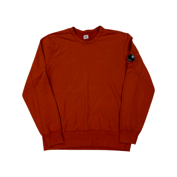 CP Company Red Cotton Crewneck Sweatshirt