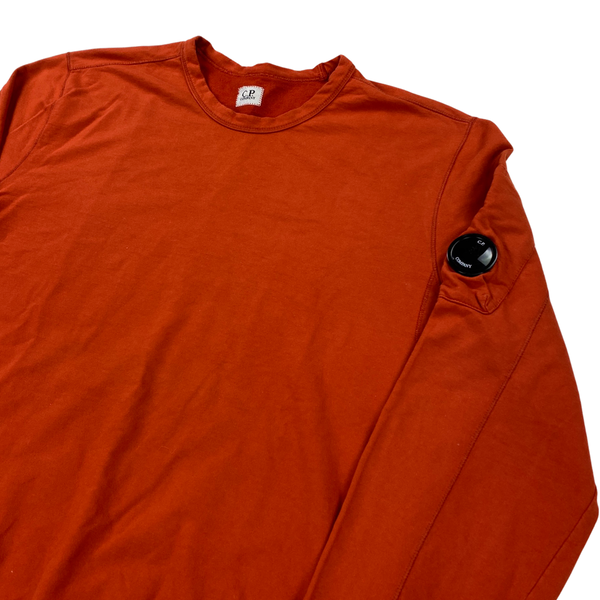 CP Company Red Cotton Crewneck Sweatshirt