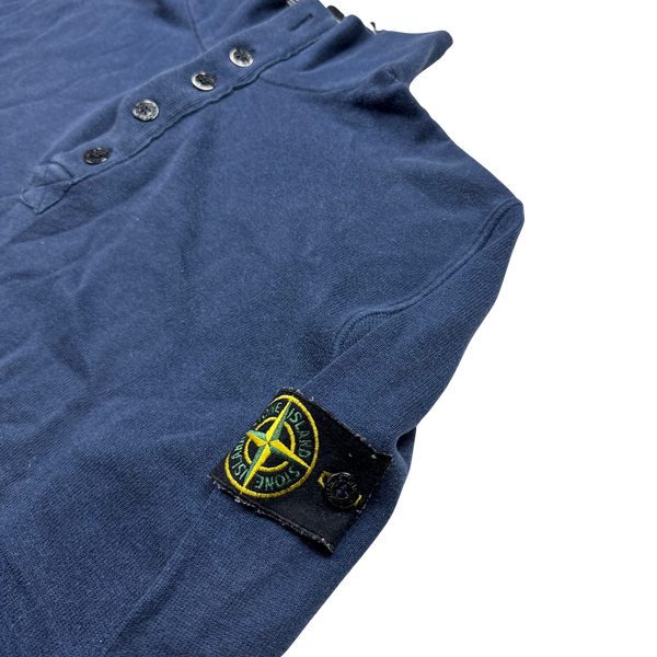 Stone Island 2012 Blue Cotton Pullover Jumper - XXL
