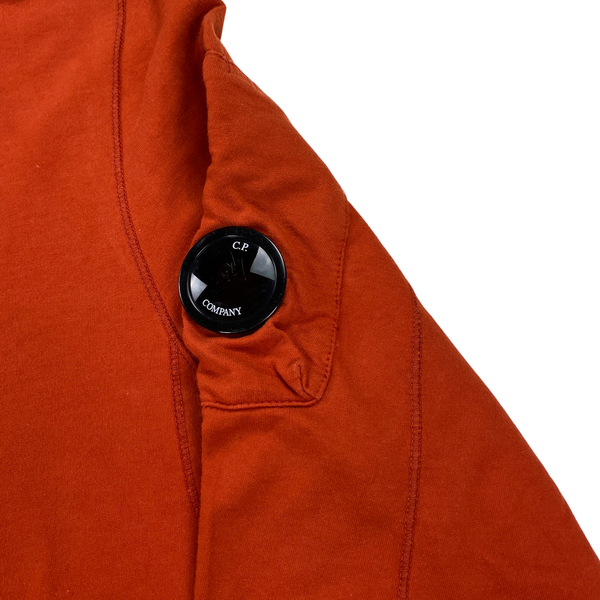 CP Company Red Cotton Crewneck Sweatshirt