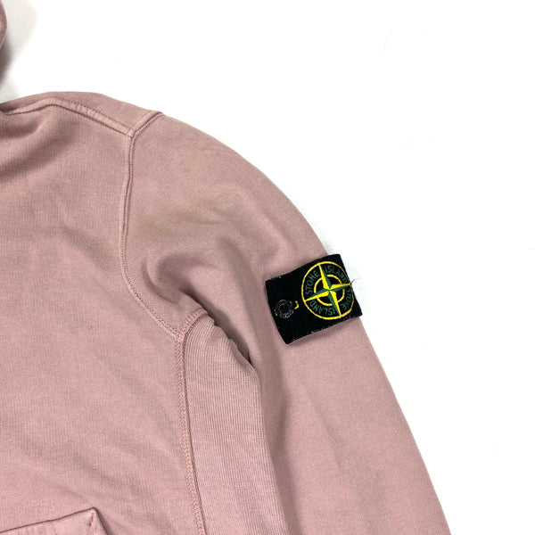 Stone Island Dusty Pink Pullover Hoodie