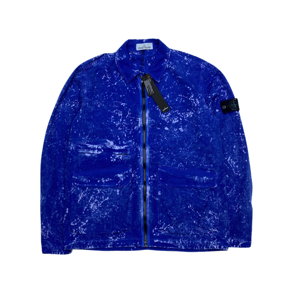 Stone Island Off-Dyed OVD Camo Overshirt Jacket