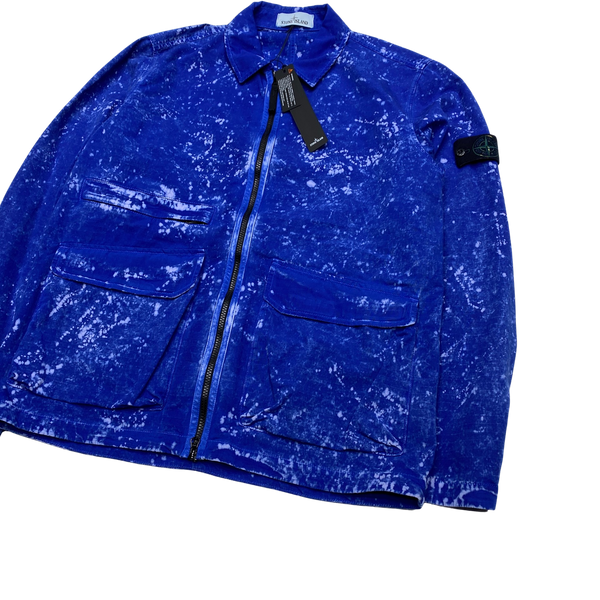 Stone Island Off-Dyed OVD Camo Overshirt Jacket