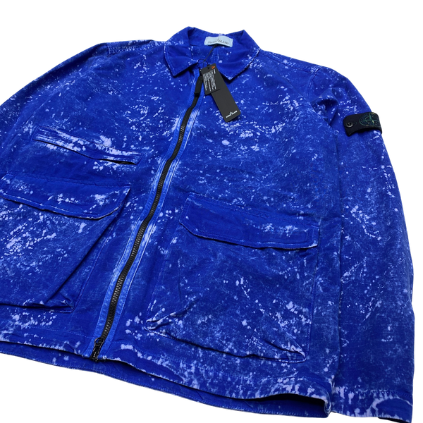 Stone Island Off-Dyed OVD Camo Overshirt Jacket