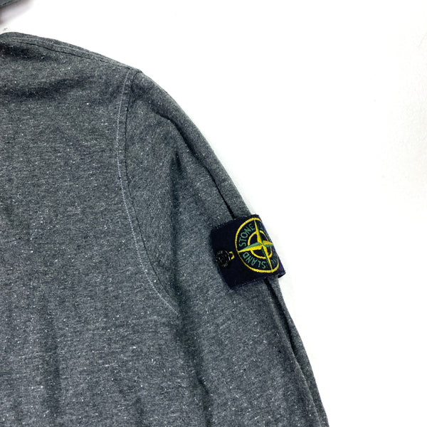 Stone Island Spellout Text Lightweight Hoodie