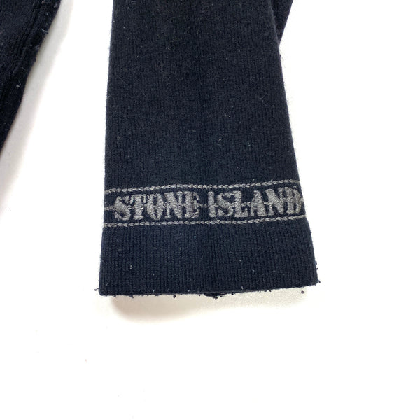 Stone Island 1998 Mock Neck Wool Jumper