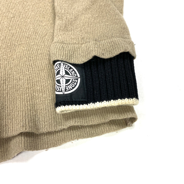 Stone Island 2003 High Neck Quarter Zipped Jumper