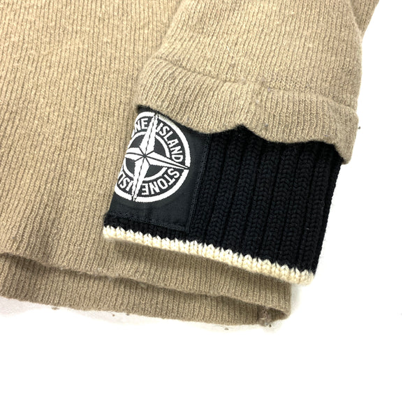 Stone Island 2003 High Neck Quarter Zipped Jumper