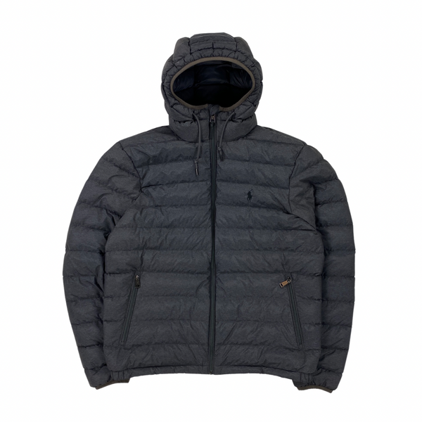 Ralph Lauren Grey Down Puffer Jacket