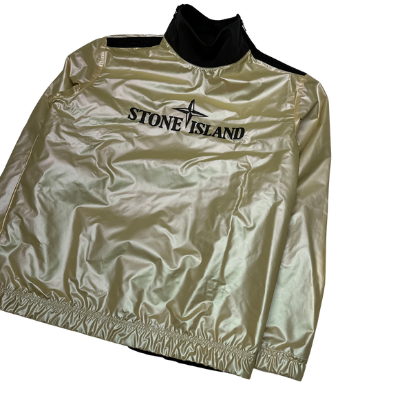 Stone Island 2018 Iridescent Reflective Mockneck Sweatshirt