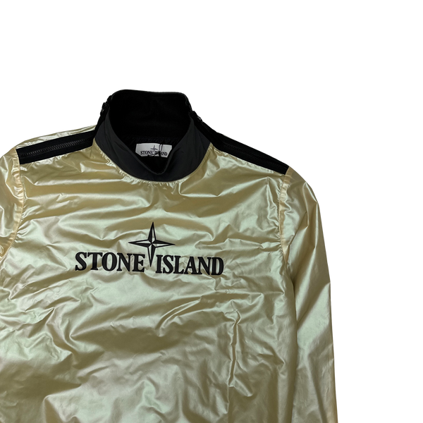 Stone Island 2018 Iridescent Reflective Mockneck Sweatshirt