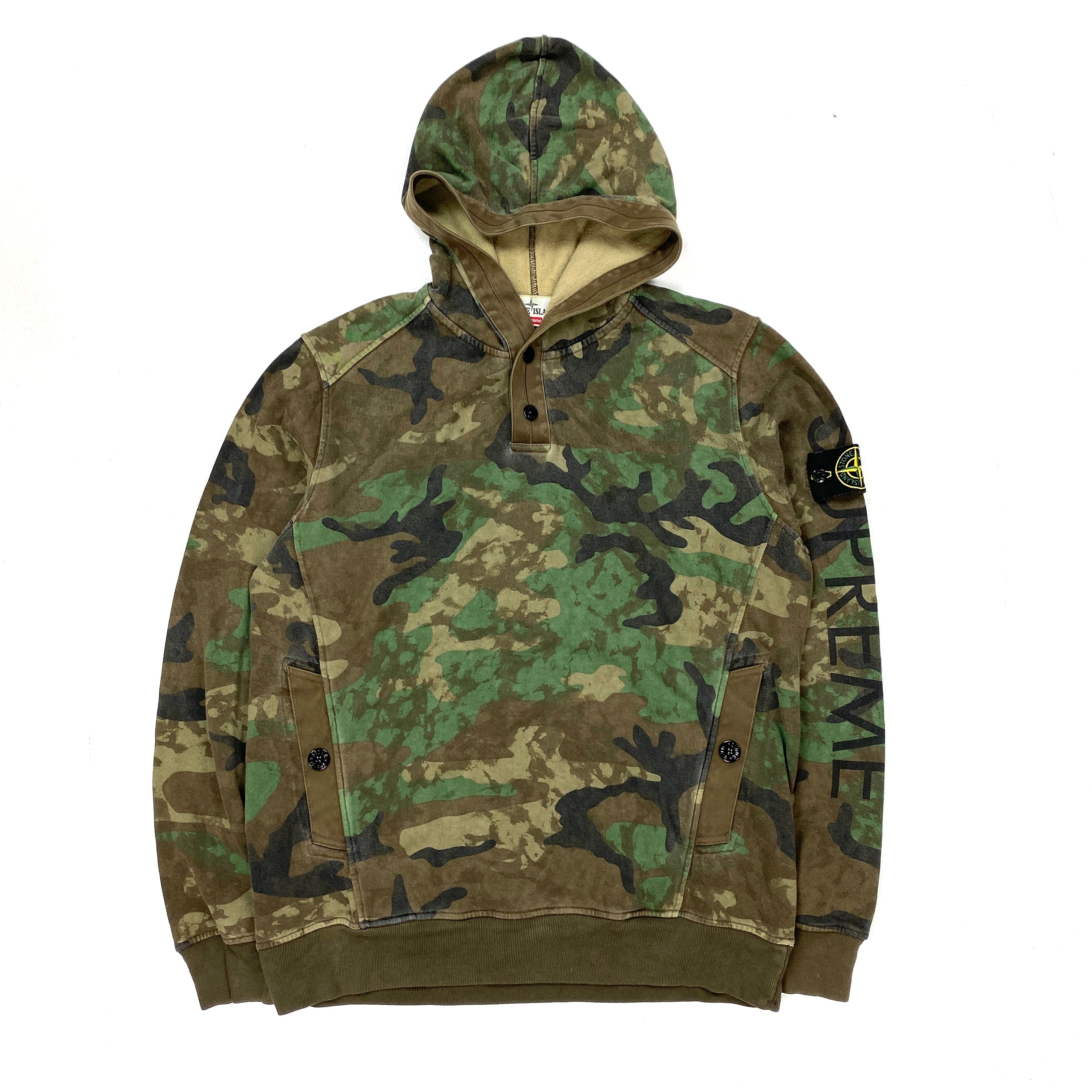Supreme camo hoodie real sale