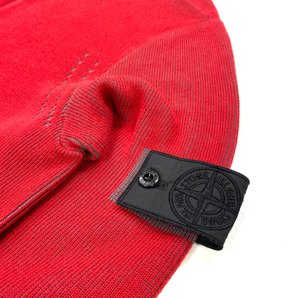 Stone Island Shadow Project Two Tone Ribbed Crewneck Jumper