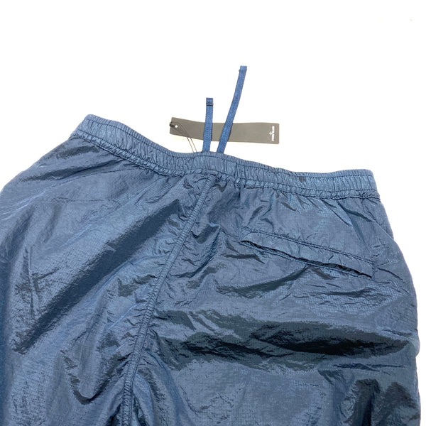 Stone Island 2020 Navy Nylon Metal Rip Stop Tracksuit Bottoms