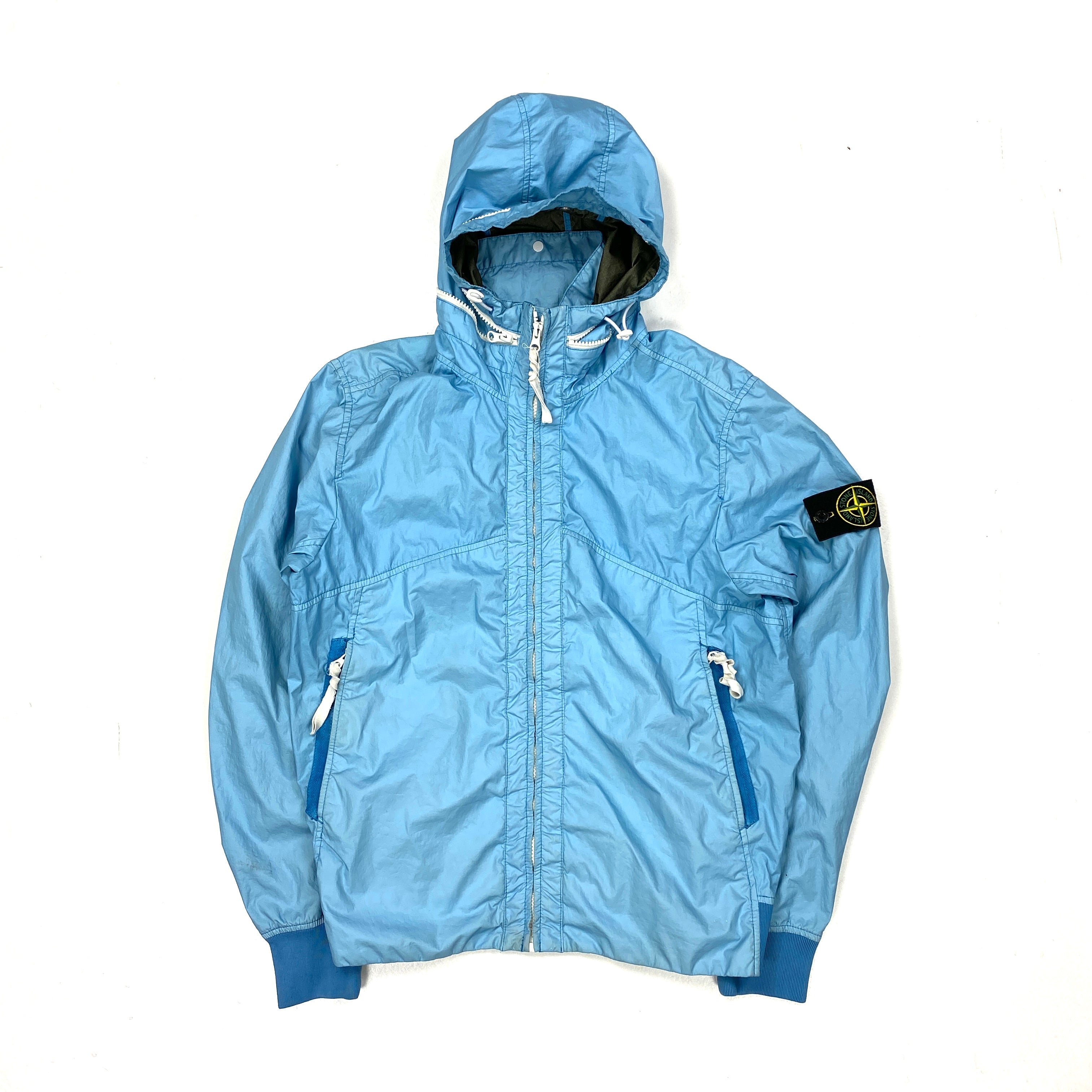 Stone island membrana blue on sale