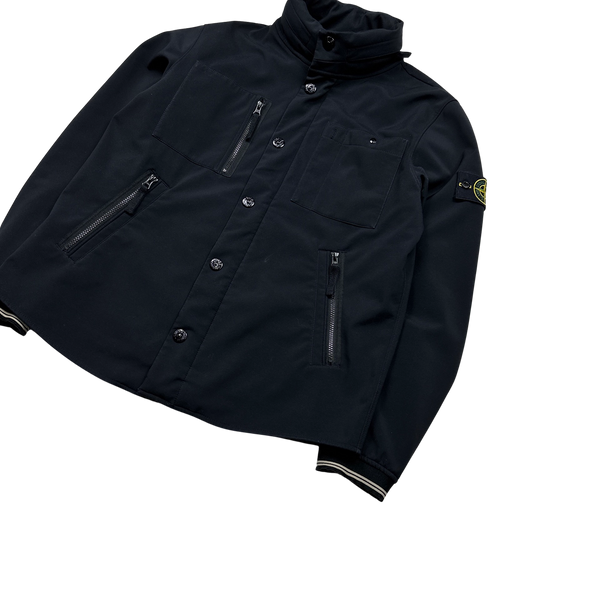 Stone Island 2011 Dark Navy Soft Shell R Jacket - XL