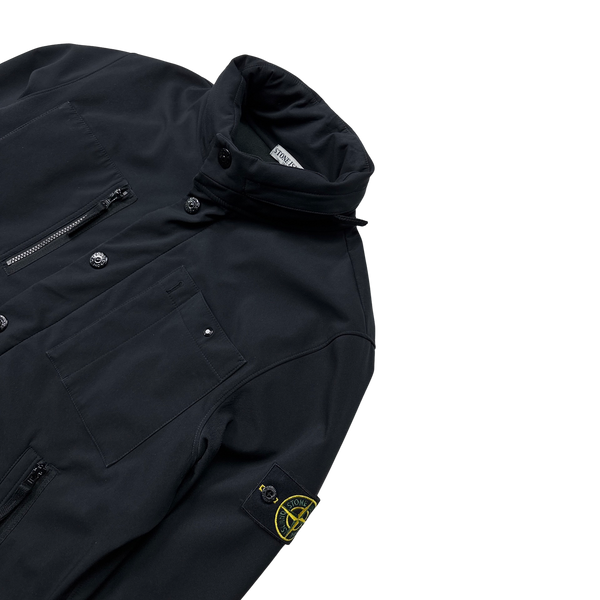 Stone Island 2011 Dark Navy Soft Shell R Jacket - XL