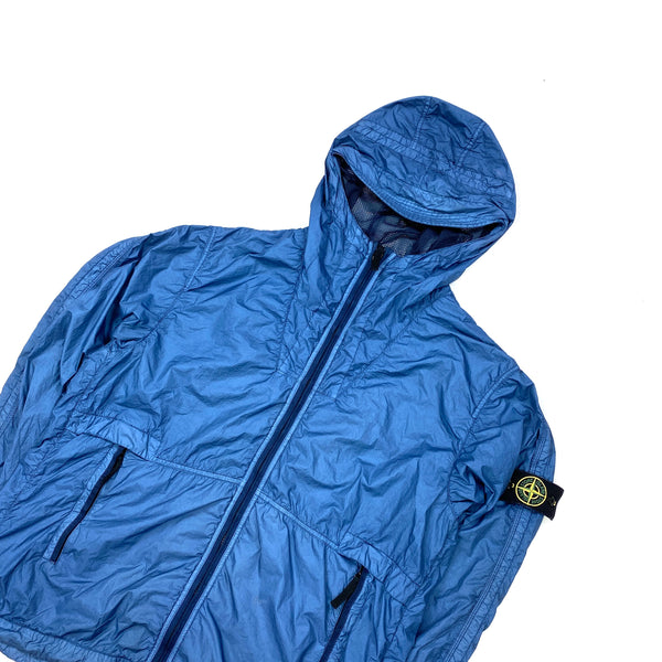 Stone Island Blue Membrana TC Hooded Jacket